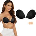 thumbnail image 1 of Niidor Adhesive Bra Backless Strapless Sticky Bra Invisible Push up Lifting boobs Bras for Backless Dress with Nipple Covers, 1 of 8