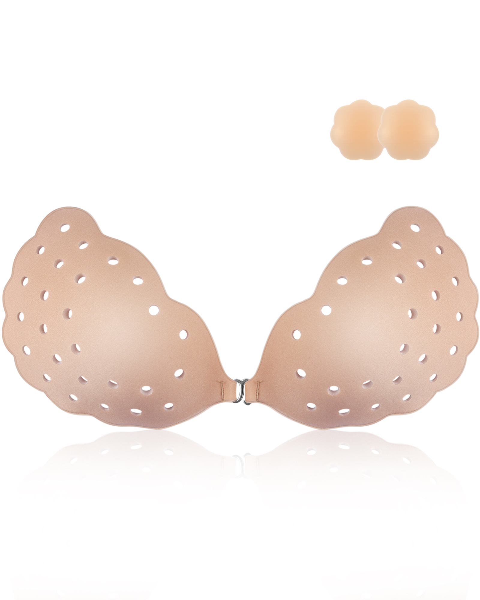 Premium Reusable Nipplecovers Nipple Pasties 2 Pair Silicone Skin