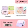 thumbnail image 1 of Niimbot Cartoon Pattern Thermal Label Sticker Paper Smart Portable Label Waterproof Stickers Fast Printing For B1/B21/B203/B3S 217-5030-Cute Talk, 1 of 6