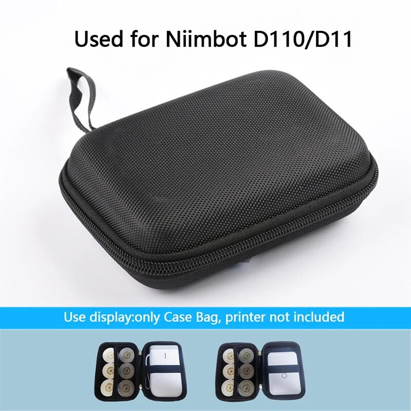 Niimbot B21 B1 B203 D110 D11 D101 Label Printer Carry Bag Lable Paper Rolls Storage Bag With Zipper Drawstring
