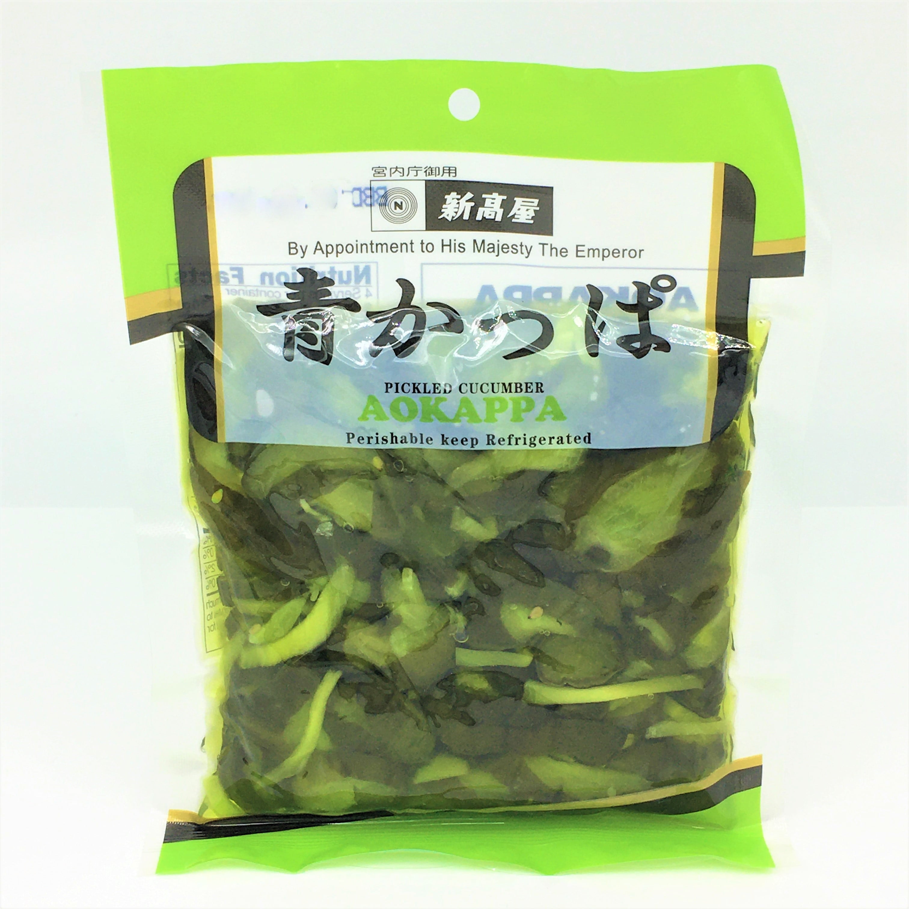 Niitakaya Japanese Pickled VegetableAokappa 6.2oz/175g日本泡菜醃黃瓜