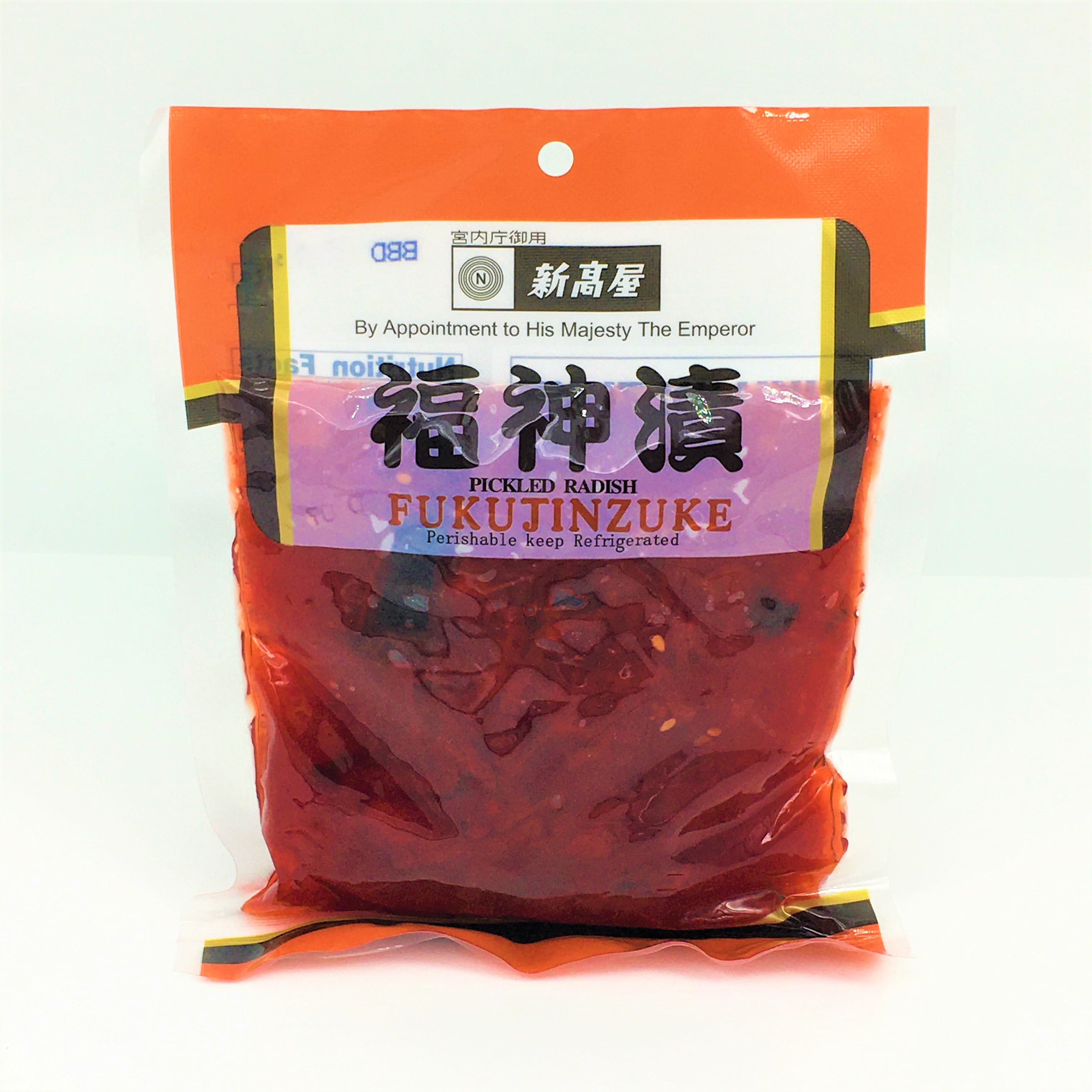 フード・おやつ Yukari Niiya Niitakaya Japanese Pickled Vegetable-Fukujinzuke 6.2oz/ 175g