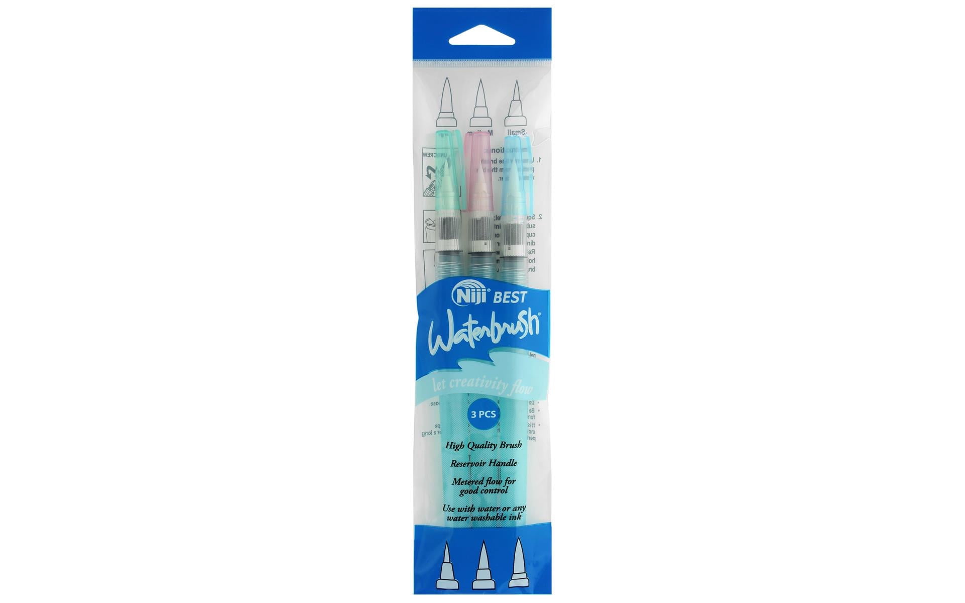 Niji Waterbrush - Set of 3