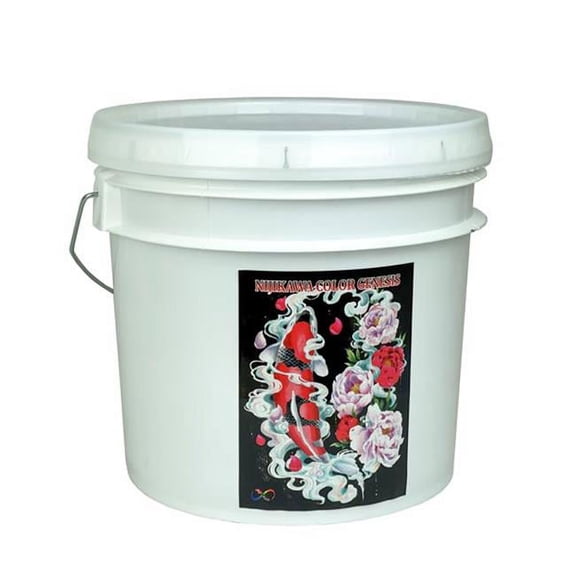 Nijikawa USA 504774 22 lbs Color Genesis Sinking Koi Food - 5 mm Pellet