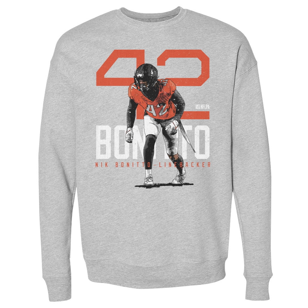 Nik Bonitto Denver Bold Number WHT Vintage Shirt Game Day, Gift for