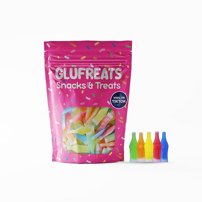 Nik-L-Nip Old-Fashioned Wax Bottle Candy  Bulk Size, Fruity & Chewy, Fun Treat for All Ages