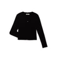 thumbnail image 1 of Nik & Leksi Girls Ribbed Flyaway Cardigan, Sizes 4-16, 1 of 3