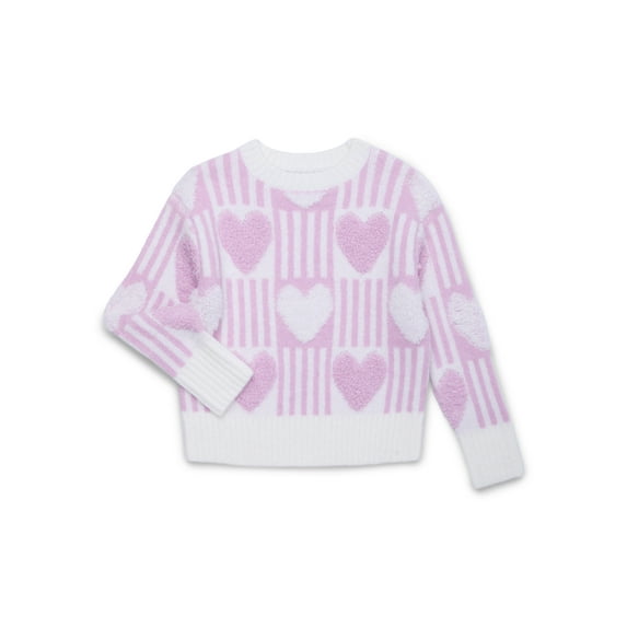 Nik & Leksi Girls Valentine's Day Sweater, Sizes 4-16