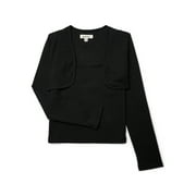 NIK AND LEKSI Nik & Leksi Tween Cami With Shrug Set, Sizes 7-18