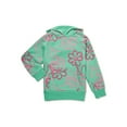 thumbnail image 1 of Nik and Leksi Girls Flower Graffiti Sweatshirt, Sizes 4-16, 1 of 3