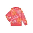 thumbnail image 1 of Nik and Leksi Girls Flower Graffiti Sweatshirt, Sizes 4-16, 1 of 3