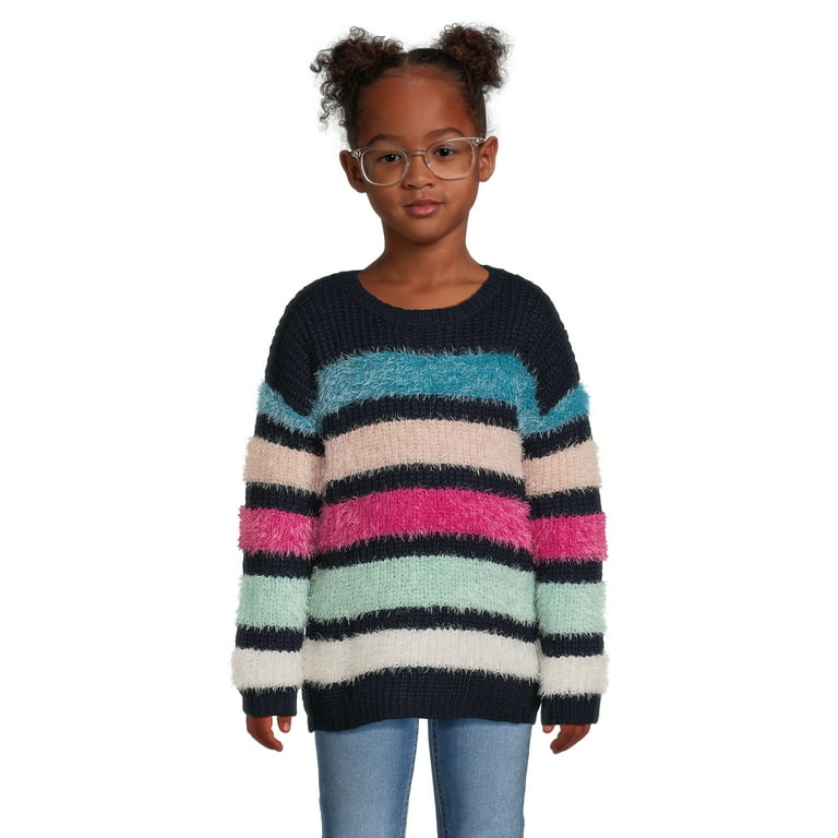 Girls fuzzy sale sweater