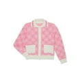 thumbnail image 1 of Nik and Leksi Girls Jacquard Cardigan, Sizes 4-16, 1 of 3