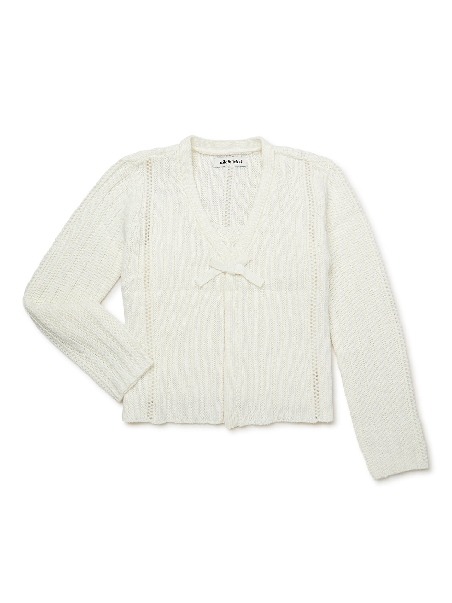 Nik and Leksi Girls 2-Piece Knit Tank and Cardigan Sweater Set