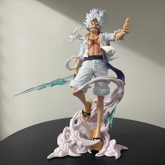 Nika Luffy standing fifth gear sun god (white)