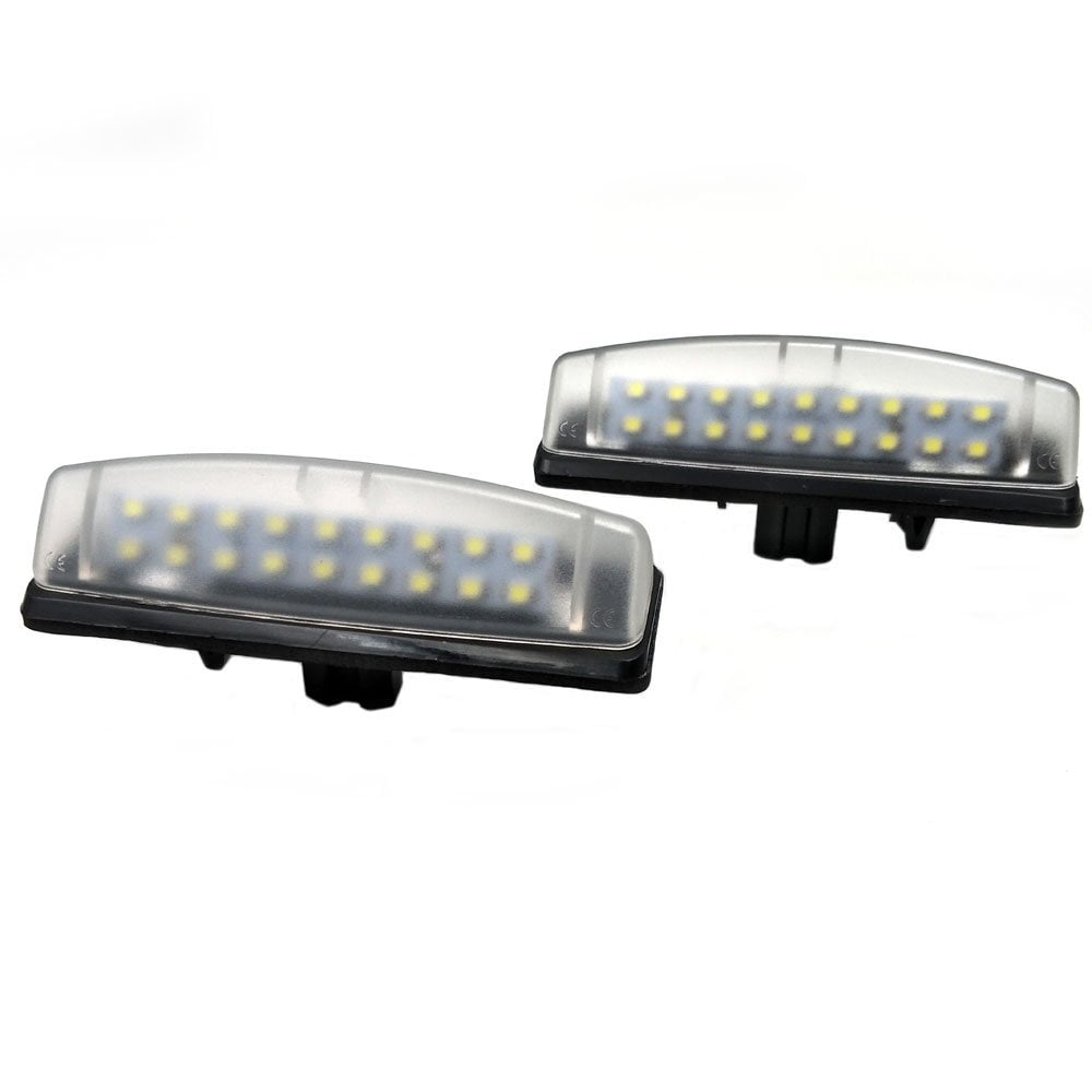 Nikauto 2Pcs 6000k 3528SMD LED License Plate Light for Toyota Camry Lexus