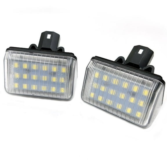Nikauto 2Pcs 6500k LED License Plate Light Number Plate Lamp for Mazda CX-5 CX-7 Mazda 8