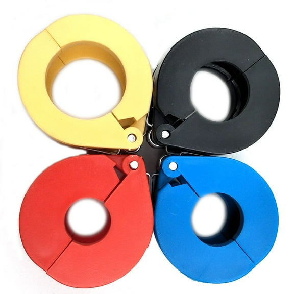 Nikauto 4Pcs 3/8" 1/2" 5/8" 3/4" Car Air Conditioning Fuel Lines Quick Disconnect Coupling Repair Tool Spring Lock