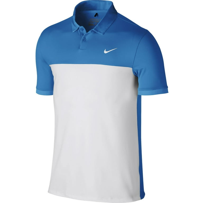 Nike color store block polo
