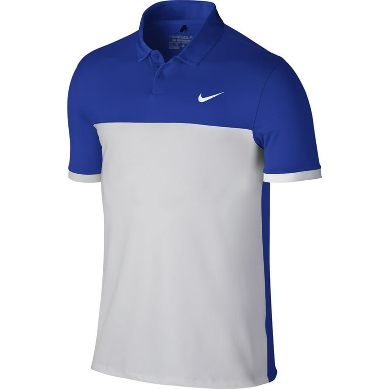 Nike color block golf shirt best sale