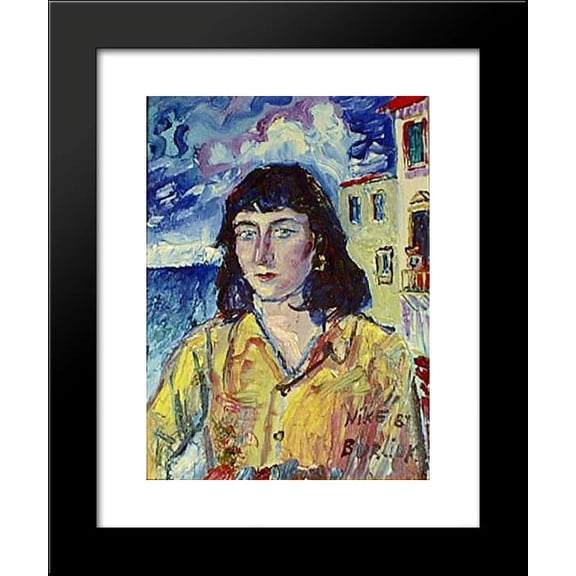 Nike 20x24 Framed Art Print by David Burliuk
