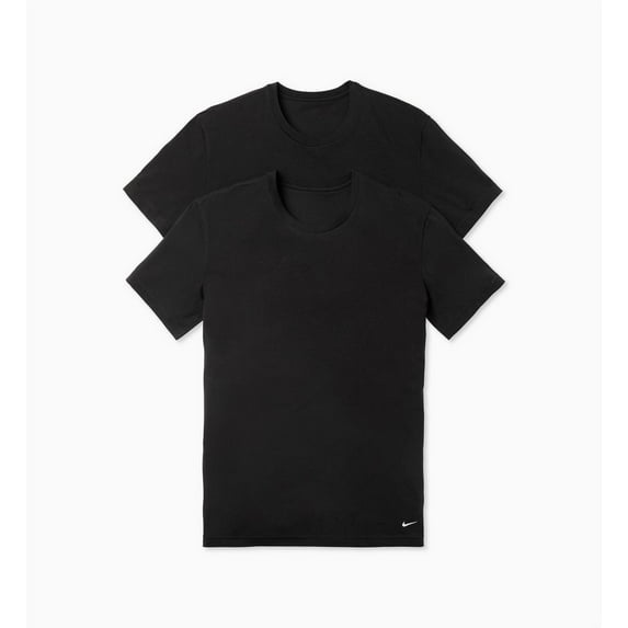 Nike 2Pk Crew Evdy Cotton Stretch Mens Active Shirts & Tees