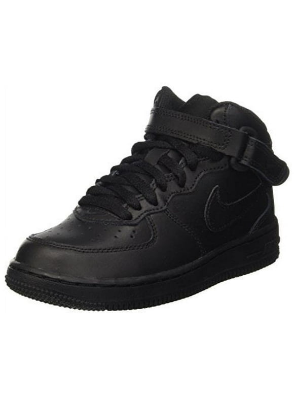 childrens black nike air force 1