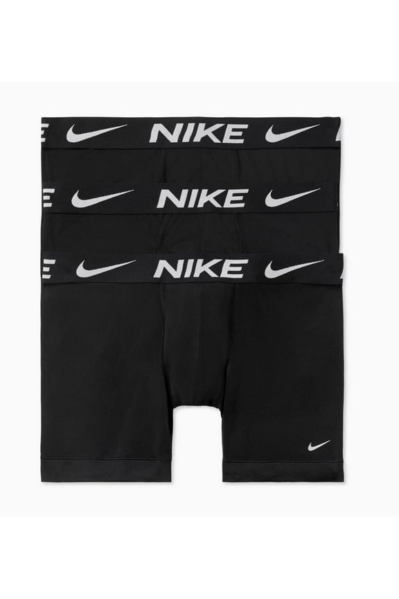 3Pk Boxer Brief Essential Micro Mens Active Underwears Size L, Color: Black