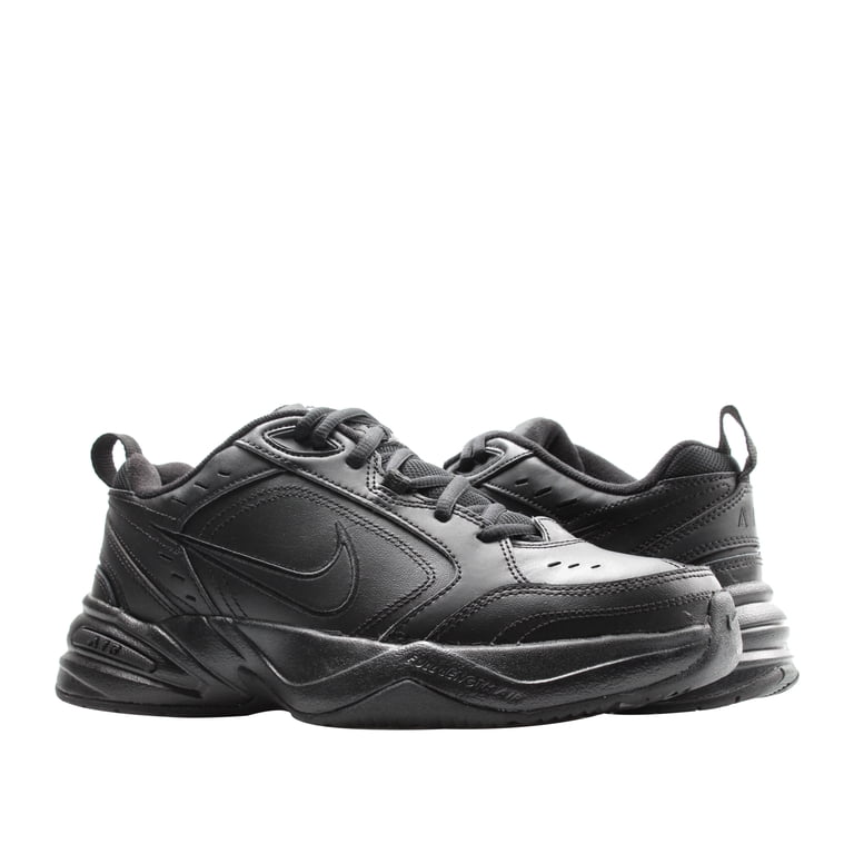 Nike Air Monarch IV Training Walking‎ Shoes Sneakers Men Size 8.5 Black Lace Up Nike Air Monarch IV Wide | Men main image 4