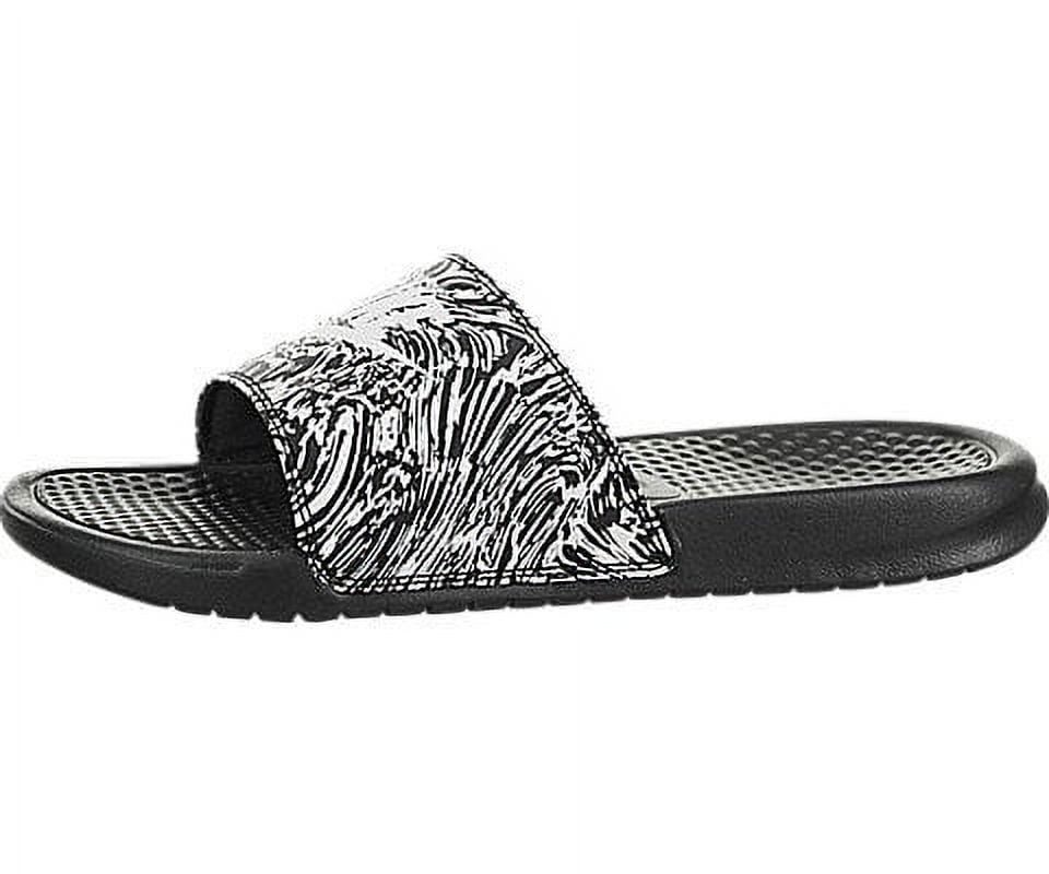 Nike 631261 006 Benassi Mens Black Summit White Sandals