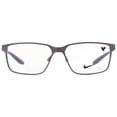 thumbnail image 1 of Nike 8048 Full Rim Rectangle Brushed Gunmetal/Black Eyeglasses, 1 of 6