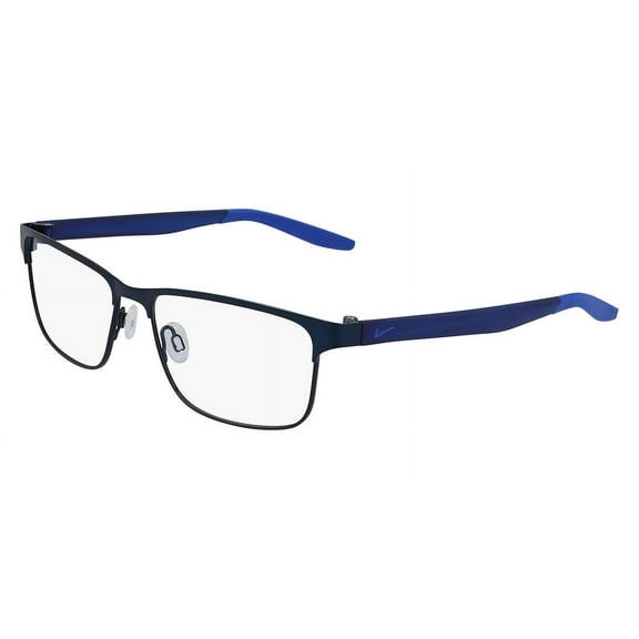 Nike 8130 416 Eyeglasses Men's Satin Navy Full Rim Optical Frame 54mm