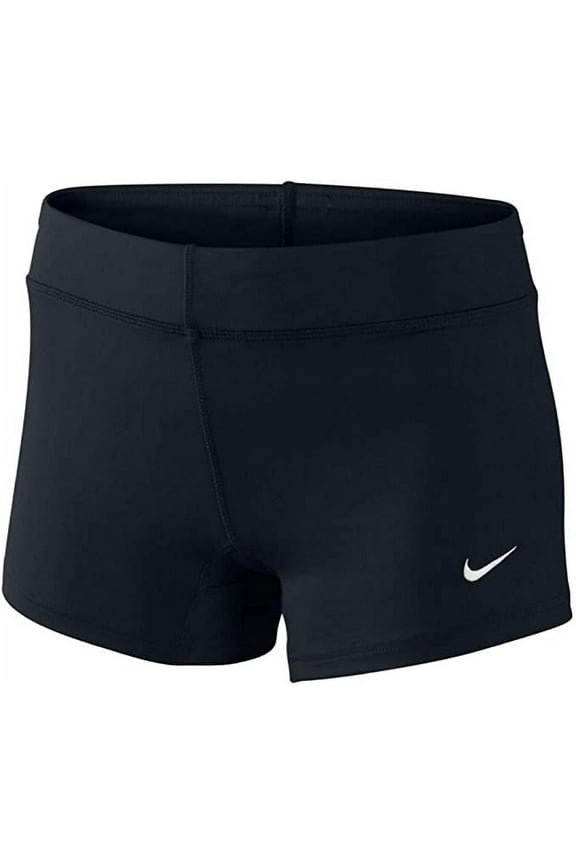 836323-010: Girl's Performance Black/White Game Shorts
