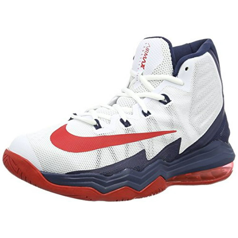 Nike 843884-101: Air Max Audacity 2016 WHite/Navy Basketball 
