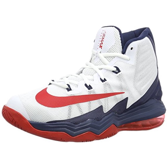 Nike 843884-101: Air Max Audacity 2016 WHite/Navy Basketball Sneaker for MEN (9 D(M) US)