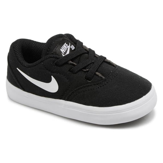 Nike 905372-003: SB Check Canvas Black White Toddler Sneakers (6 M US Toddler)