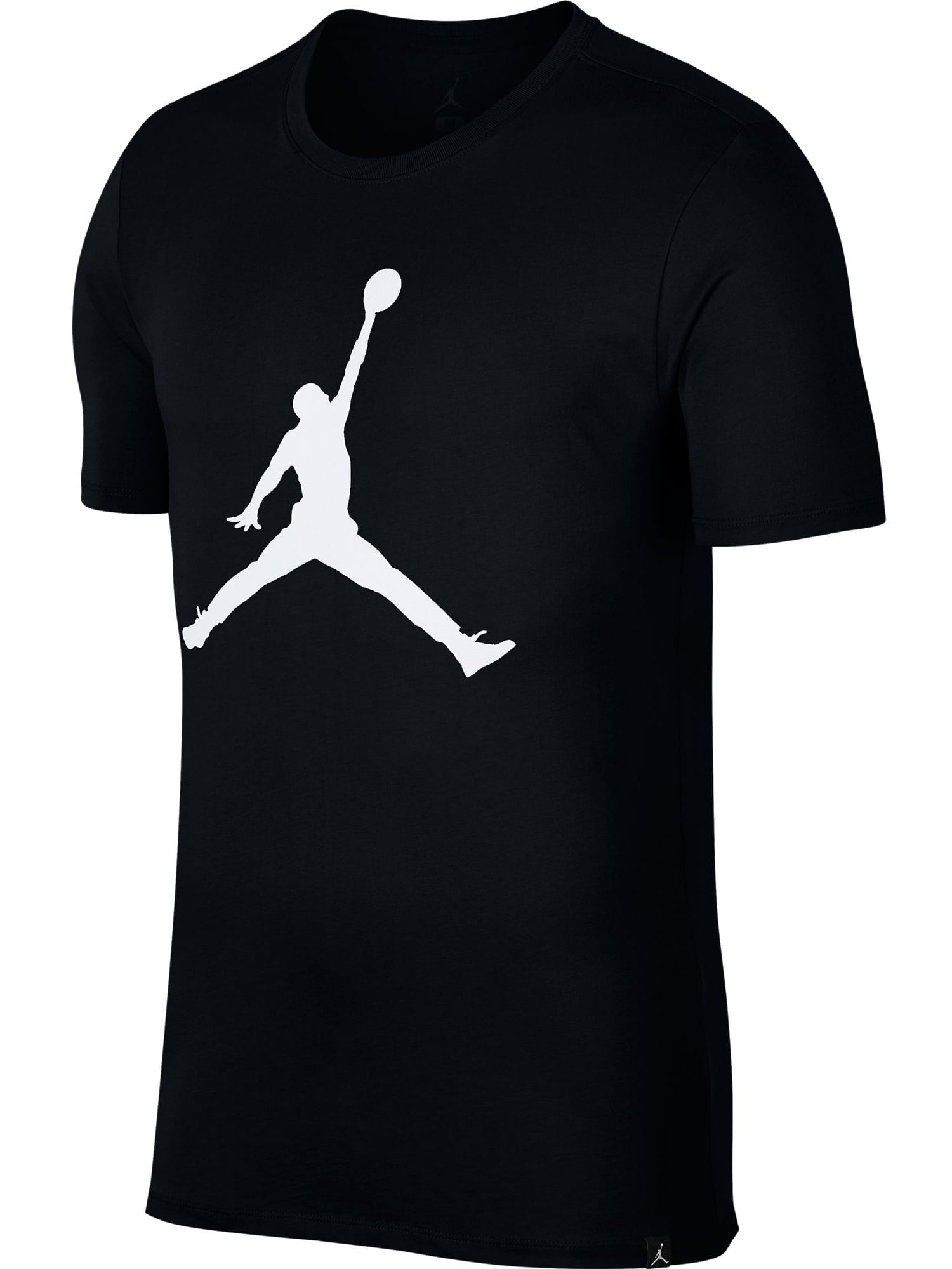 Nike 908017-010 : Mens Air Jordan Iconic Jumpman T-Shirt Black/White ...