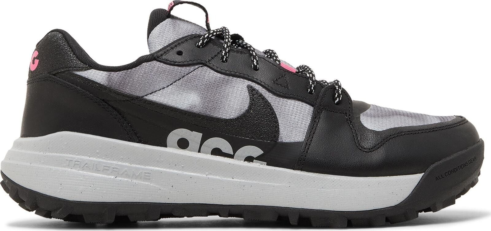 Nike ACG Lowcate SE Men's Trail Shoes Black Hyper Pink