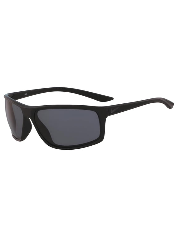 ADRENALINE Nike EV1112 Plastic Unisex Sport Sunglasses Matte Black 66mm Adult