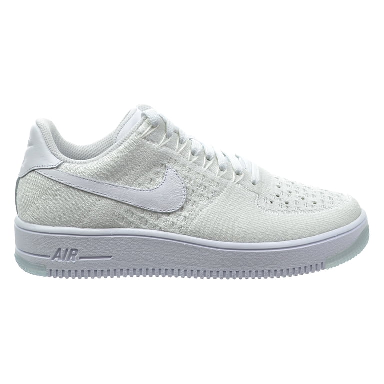 Nike AF1 Flyknit Low Women's Shoes White/White 820256-101
