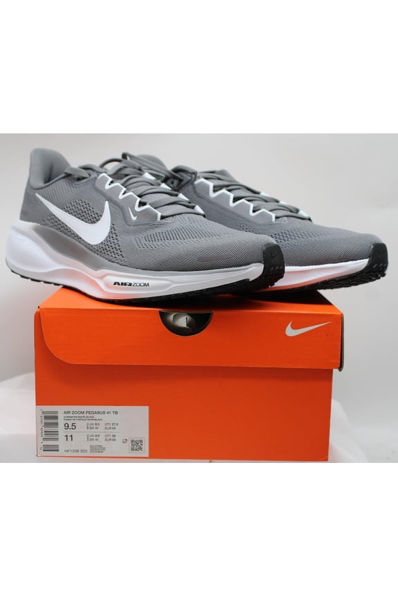 AIR Zoom Pegasus 41 TB Running Shoes Gun Smoke/White-Black 9.5 US Mens
