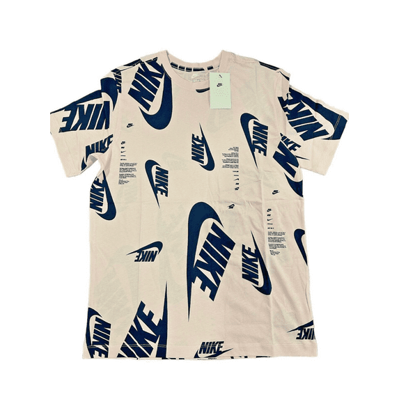 Nike AOP Tee Shirt DR7817-663 Black Pink All Over Print T-Shirt Choose Size (S)