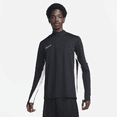 thumbnail image 1 of Nike Academy Men's Dri-FIT 1/2-Zip Soccer Top Color: Black/White/White Size: L, 1 of 1