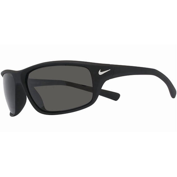 Nike Adrenaline P Polarized Men's Matte Black Sport Wrap Sunglasses - NKFQ4604 095