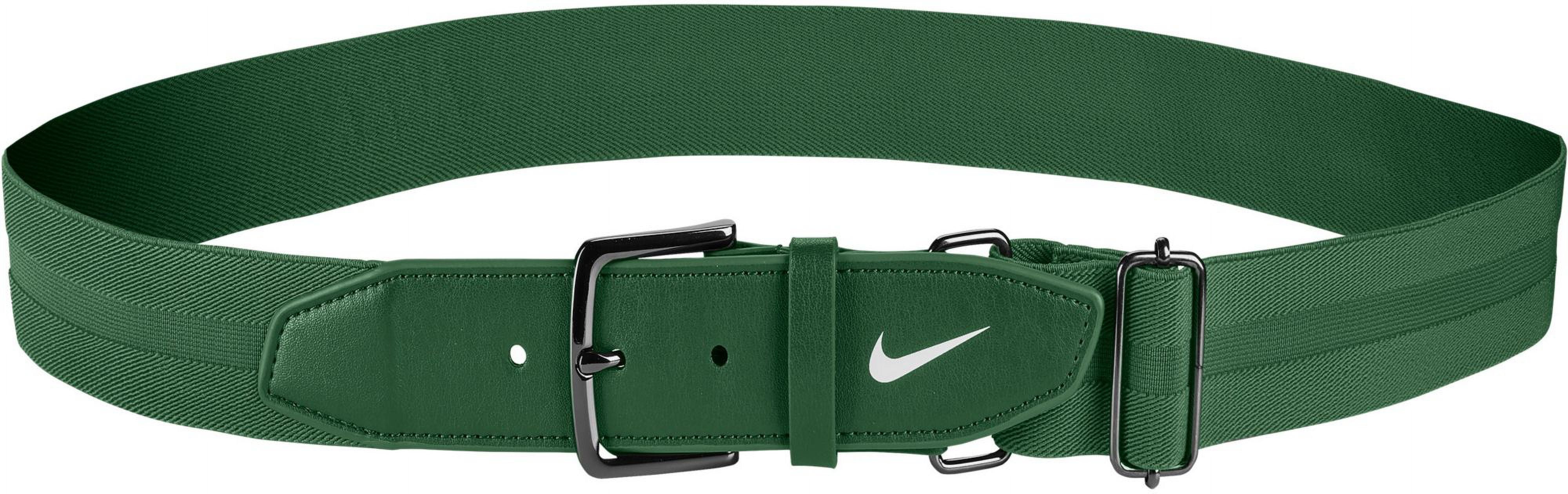 Nike Adult Adjustable Baseball/Softball Belt (Green/White