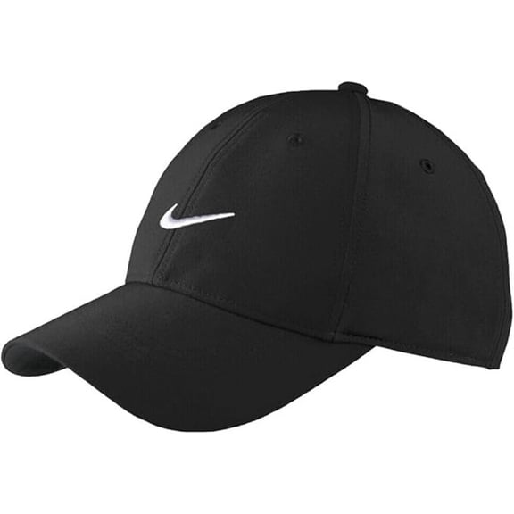 Nike Adult Unisex Dri-FIT Structured Club Cap Snapback Adjustable Hat Black L/XL