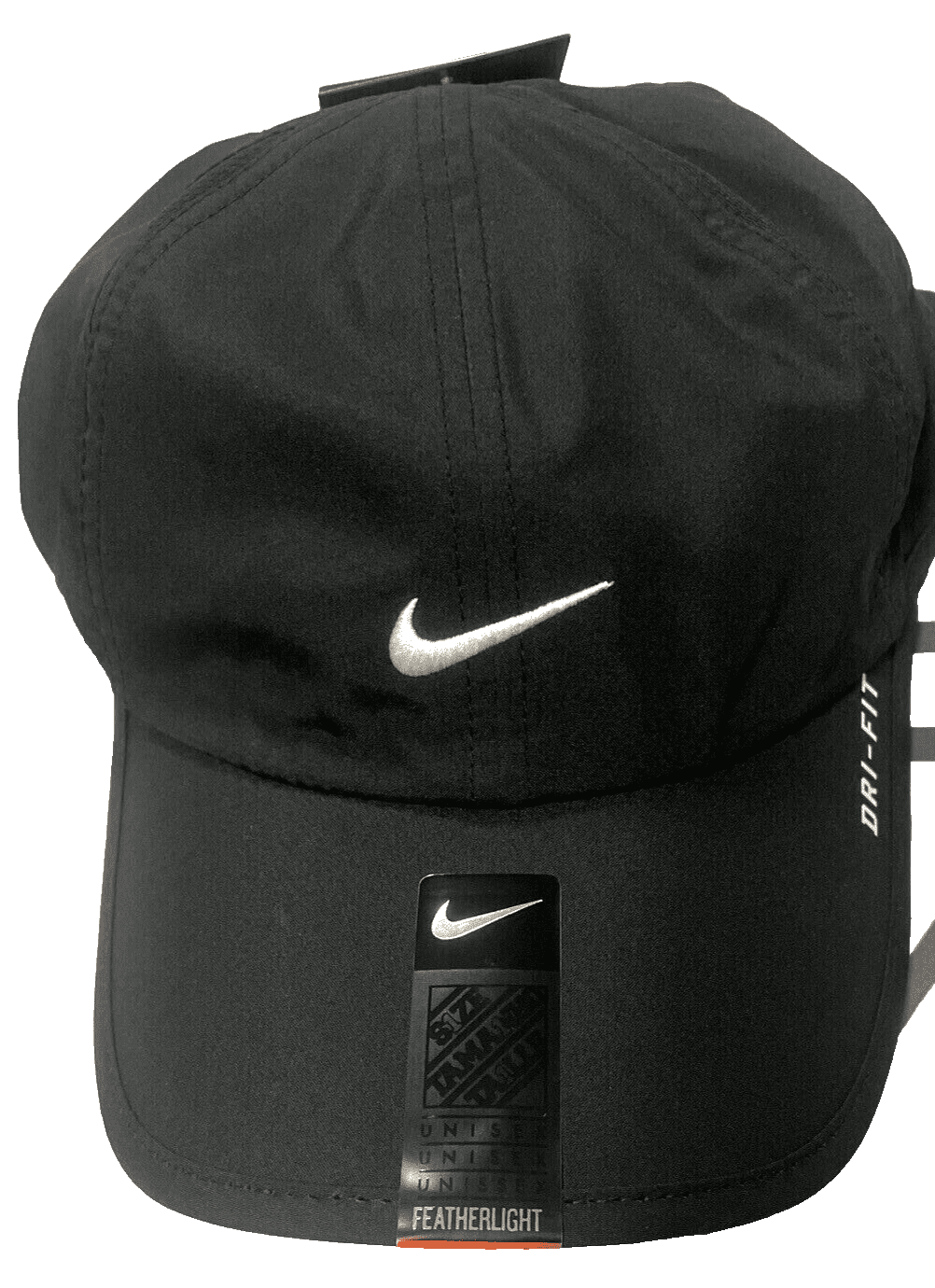 Featherlight Hat Black Nike Running Hat Nike Dri-FIT Club