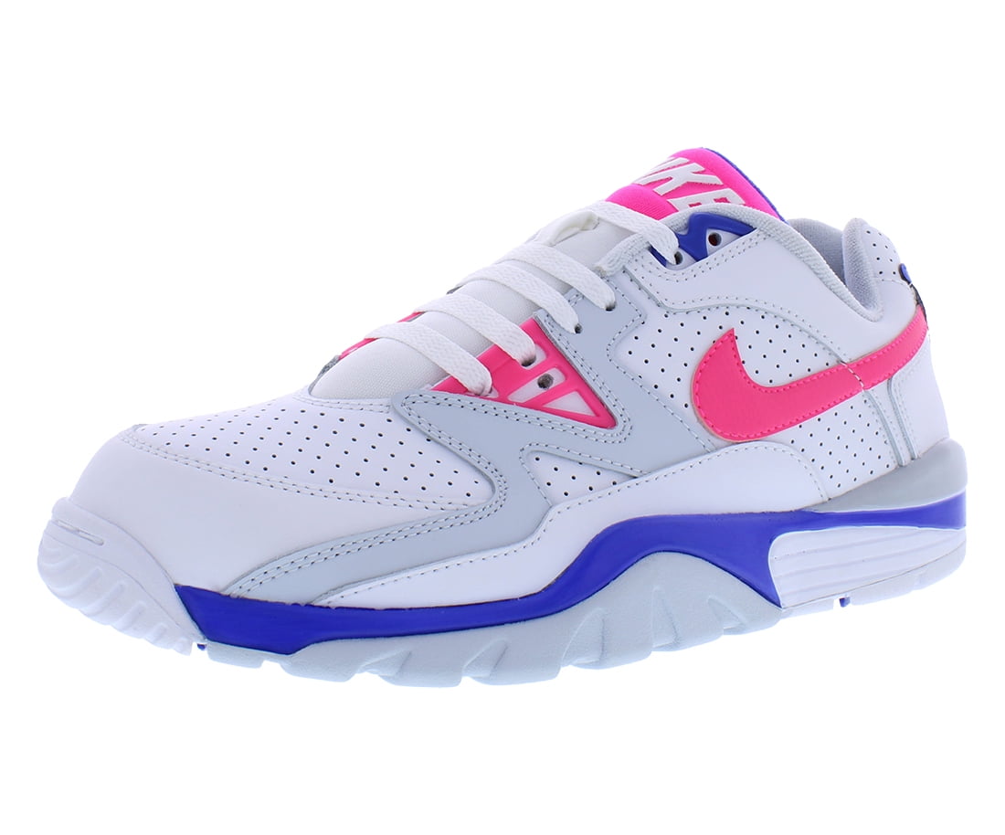 Men's Nike Air Cross Trainer 3 Low White/Hyper Pink-Racer Blue (FN6887 100) - 10.5
