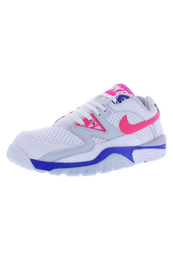 Air Cross Trainer 3 Low Mens Shoes Size 9.5, Color: White/Hyper Pink/Racer Blue
