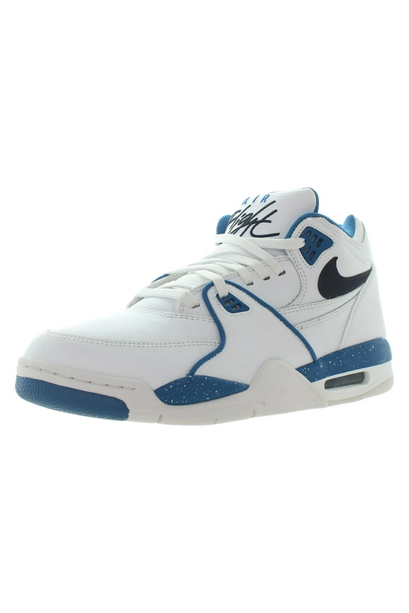 Air Flight 89 Mens Shoes Size 11.5, Color: White/Dark Obsidian